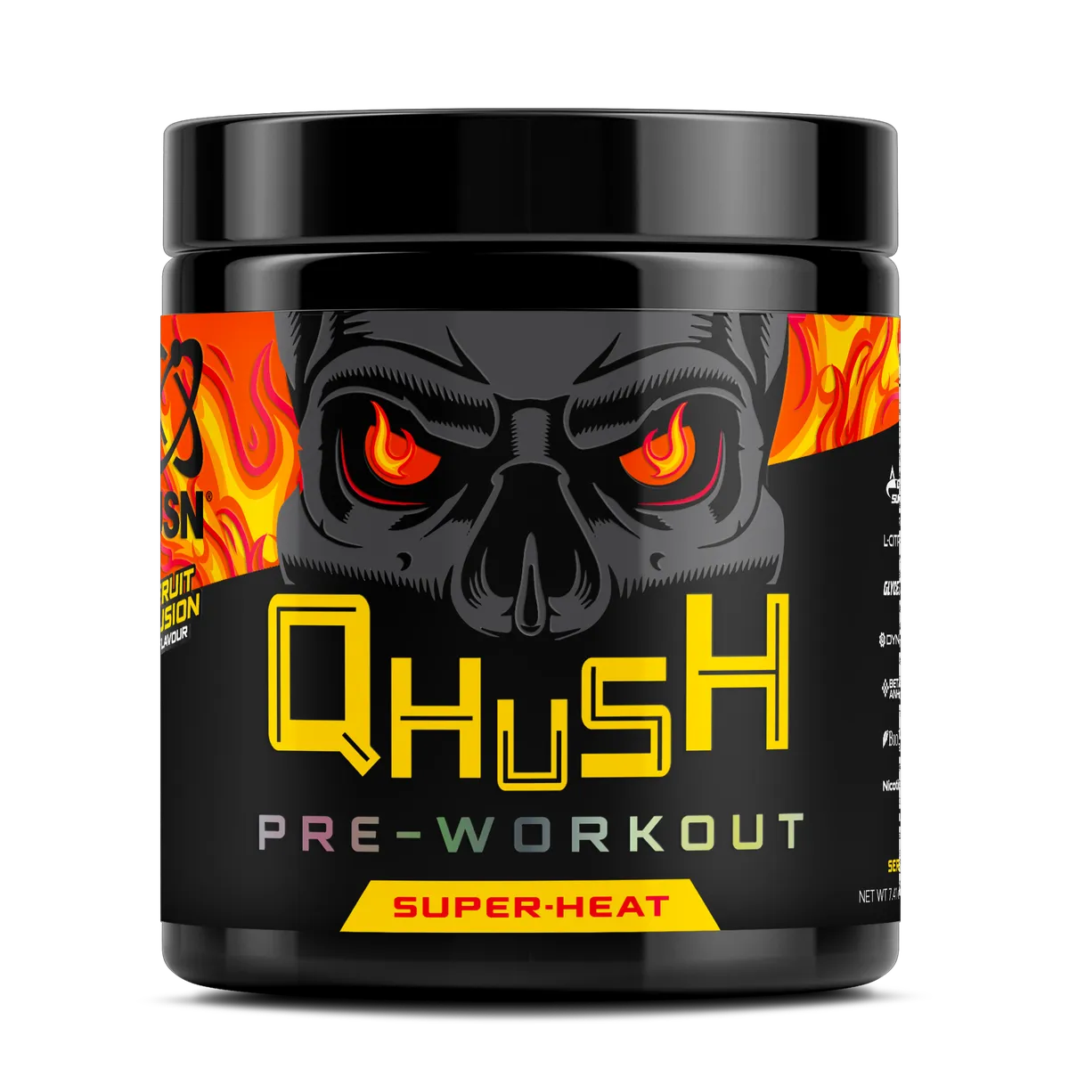 Qhush Hyper Drive - Fruit Fusion - 210g