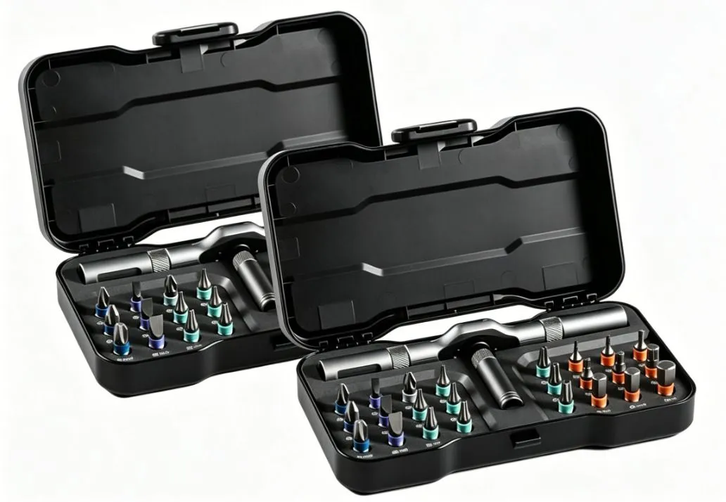 24 in 1 Magnetic Ratchet Screwdriver Set with Multi Bits