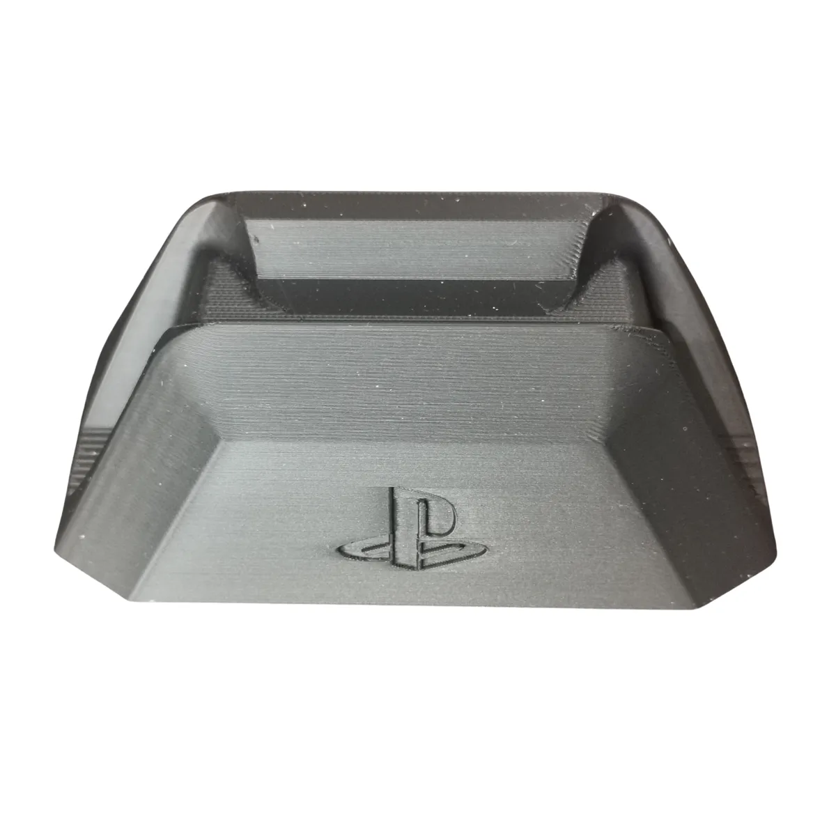 PS5 Controller Stand Minimal Desk Holder 3D Printed Organizer - Black