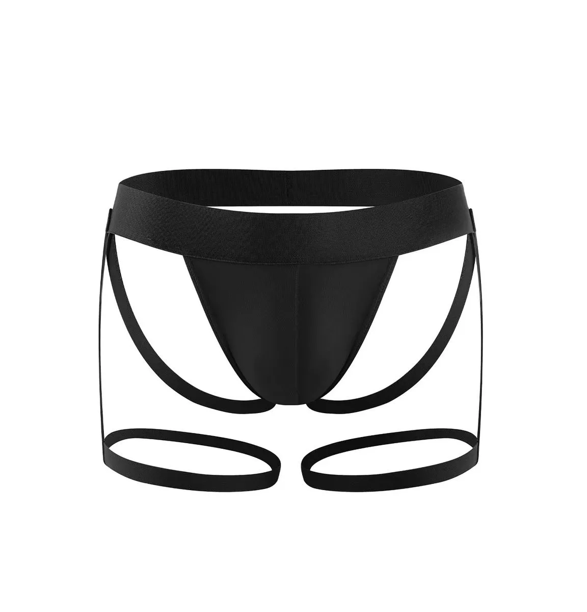 Men's Underwear Hollow Out Brief Sexy Jockstrap Underpant Leg Strap Thong