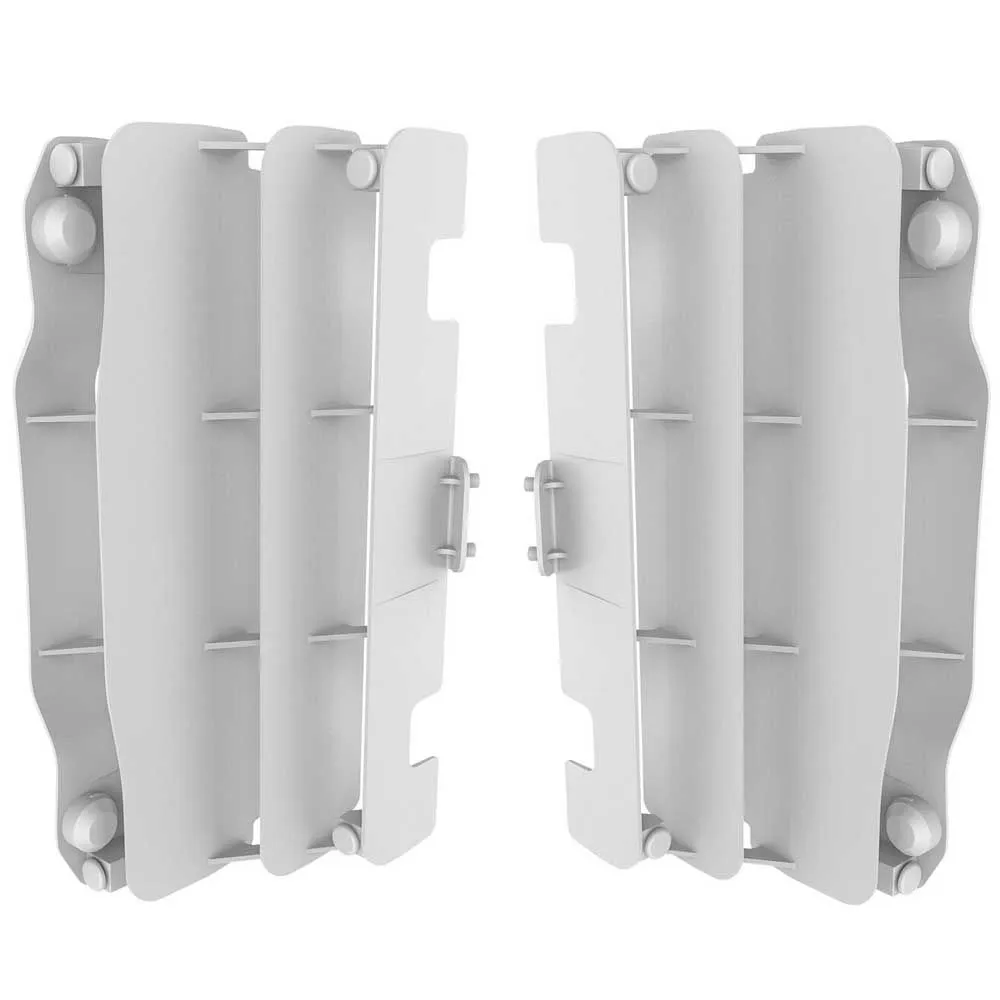 Radiator Louvers YZ250F/YZ450F (2006) - White