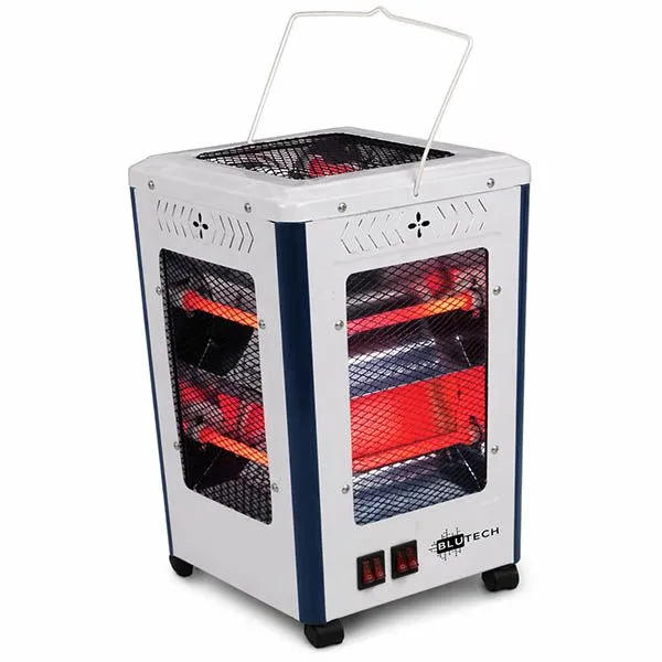 Blutech 2000W Quartz Electric Heater BT-528 with 5-Side Heating