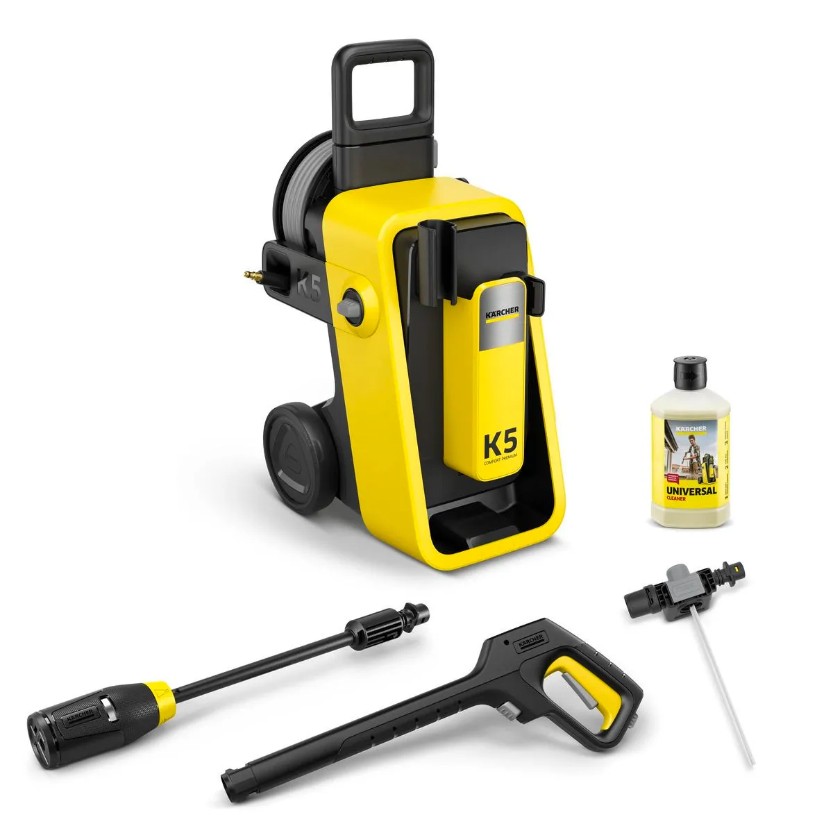Kärcher K 5 Comfort Premium Pressure Washer, 40 m /h, 145 Bar, 500l/ph