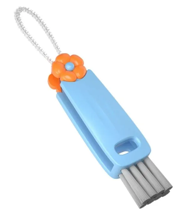 3-in-1 Cup Lid Gap Cleaning Brush, Bottle Crevice Cleaner, Blue