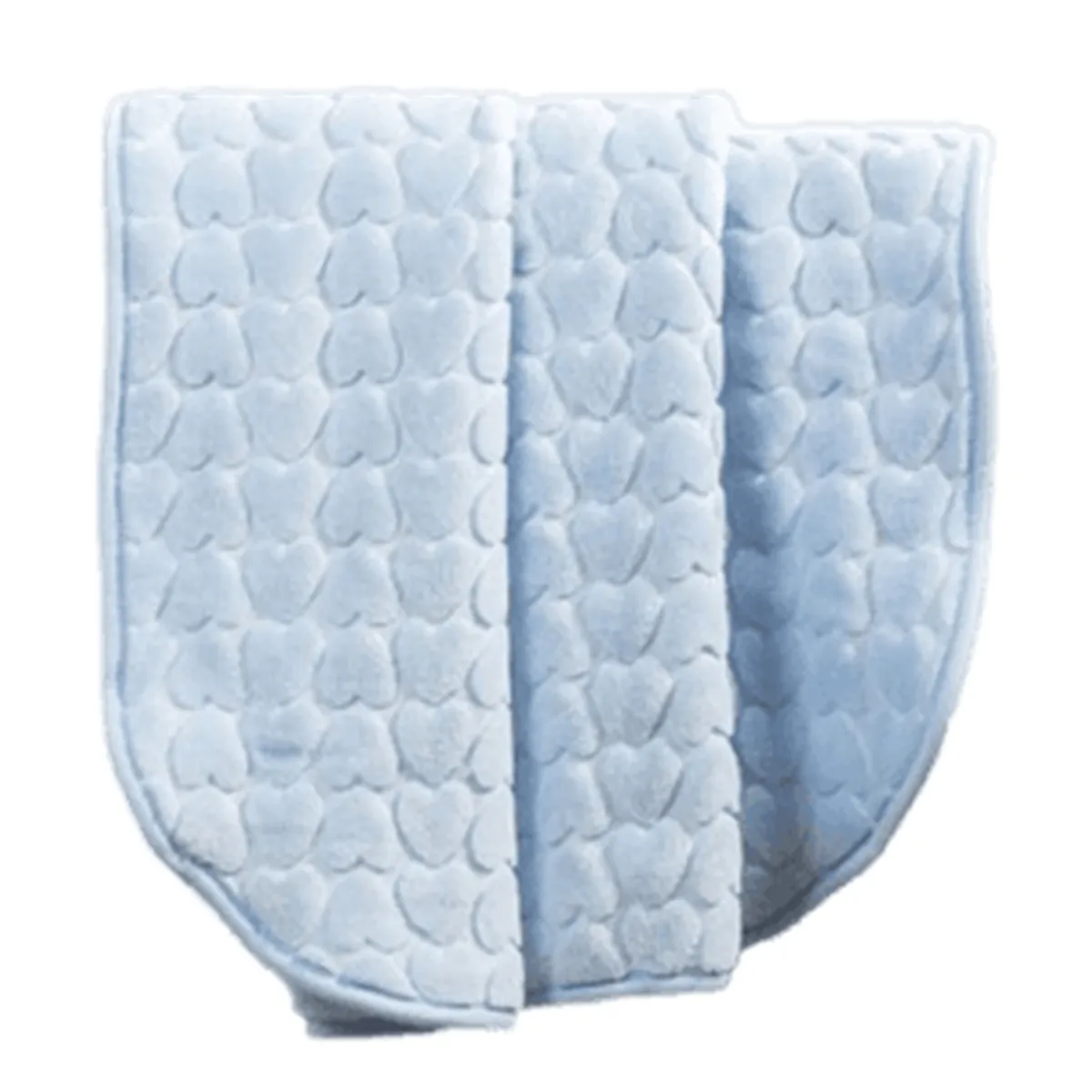 Teddy Mink Super Soft Heat Embossed Baby Blanket - Blue