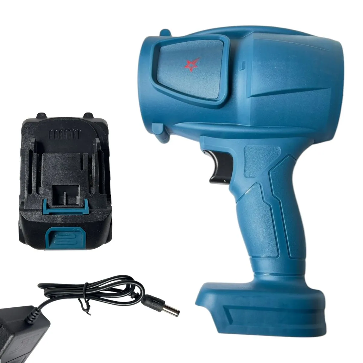 Heavy Duty 21V Lithium Blower - 19000 RPM Copper Motor - Adjustable Control