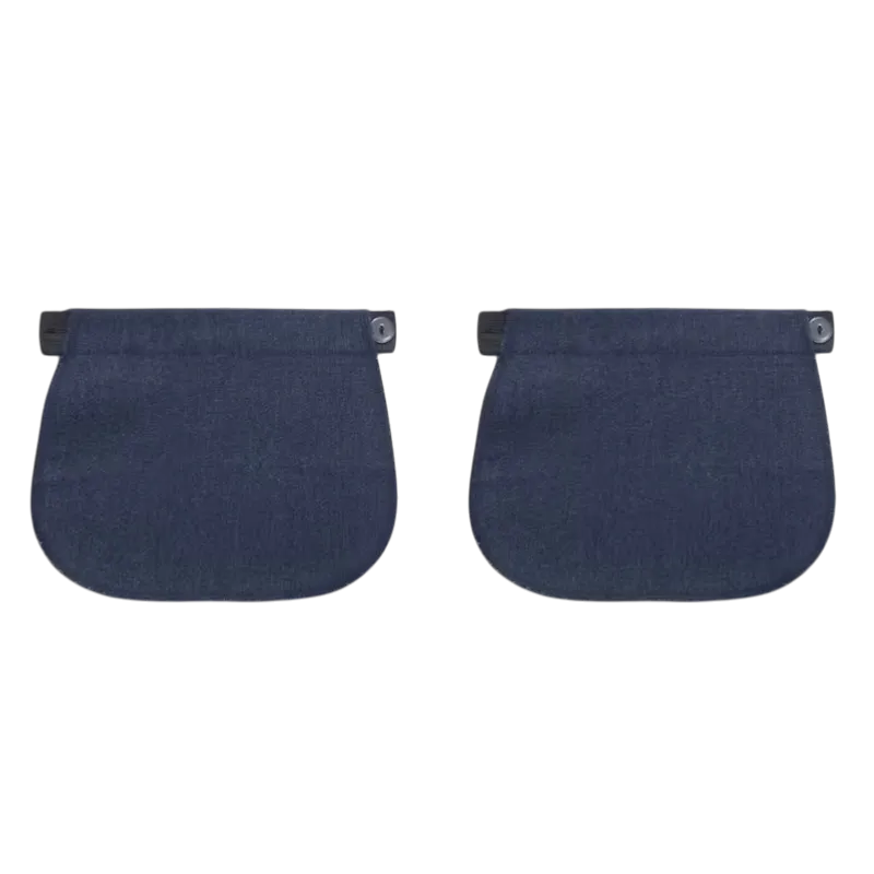 2 Pcs Maternity Pants Extender Denim Fabric