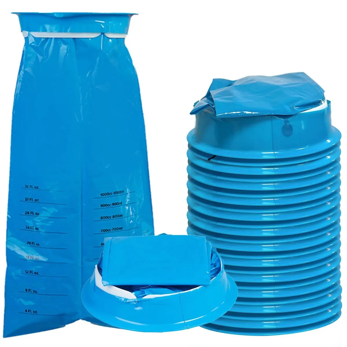 15 Vomit Bags Disposable Leakproof Outdoor Emergency Urine Bag