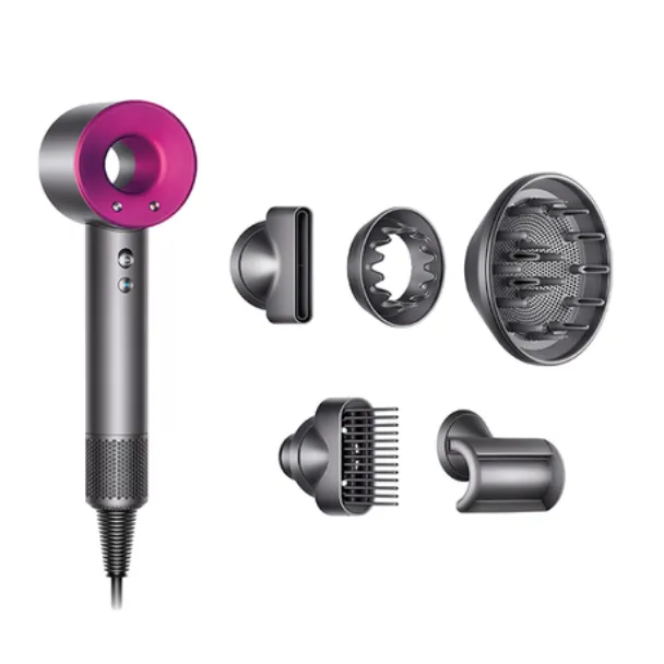High-Performance Hair Dryer - Fuchsia