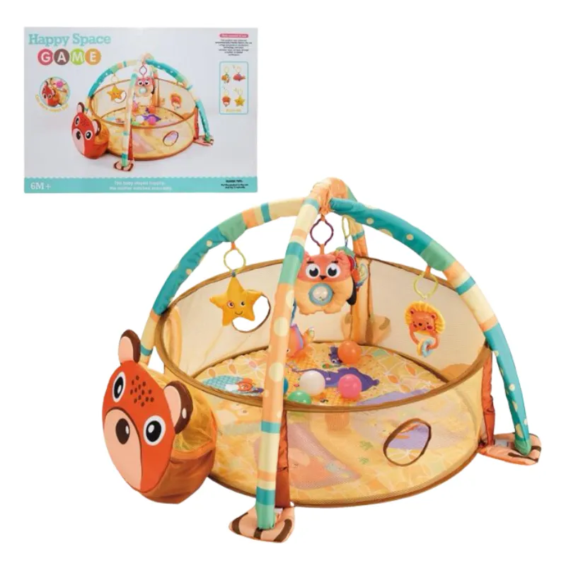 Bear Multifunctional 3-in-1 Baby Activity Play Mat Gym & Ball Pit