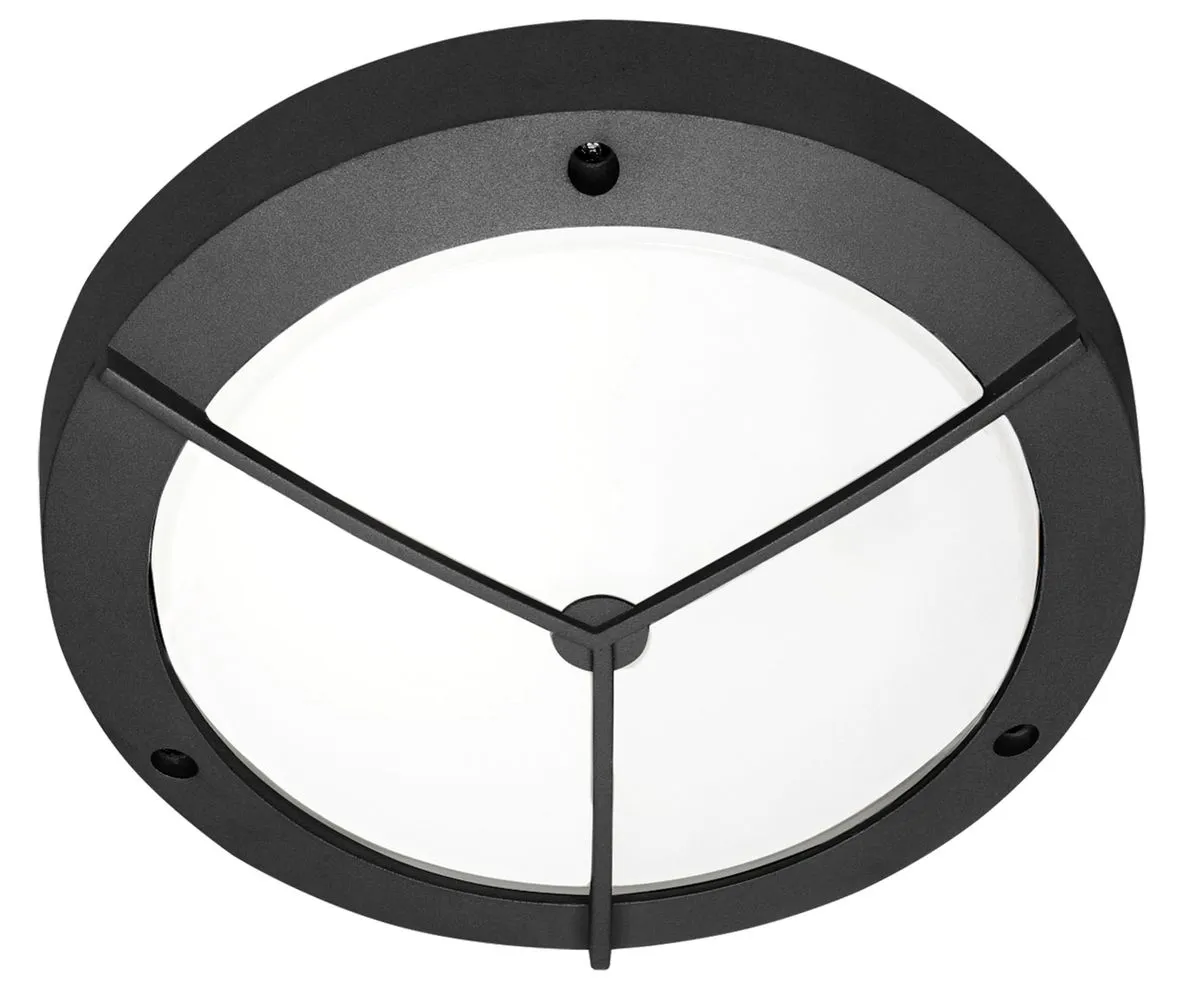 Die-Cast Elegance: BH050 Outdoor Wall Light in Dual Finishes - Grid Design
