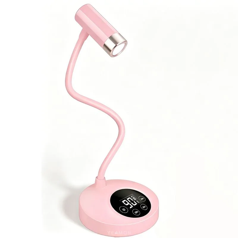 UV LED Nail Lamp,Rechargeable 12W Quick-Dry Gel Nail Light with Auto Sensor