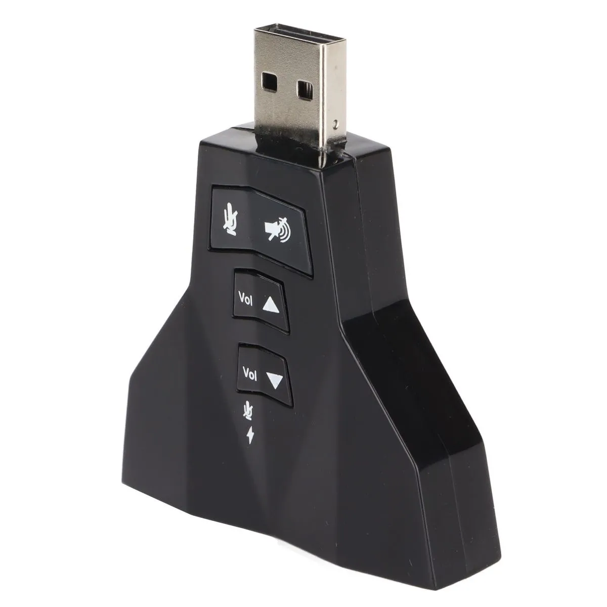 Virtual 7.1 USB Sound Card Adapter for Gaming Headphones & Laptop