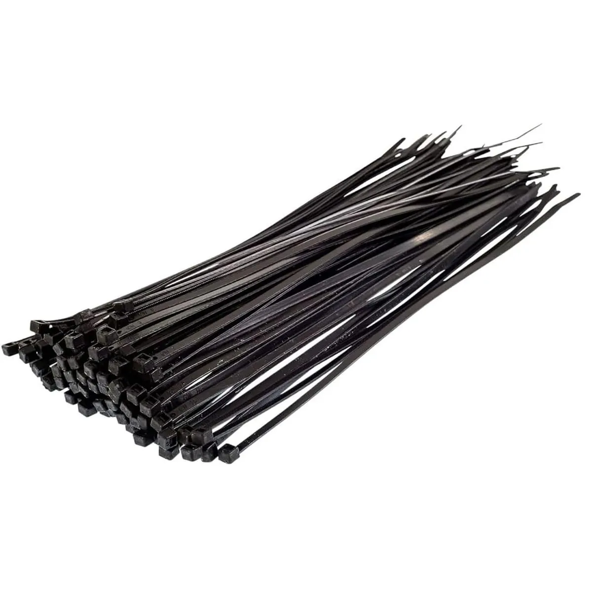 Cable Ties,100 pieces 3.6x200mm,Nylon Zip Ties,10 colors - Black