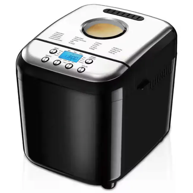 Automatic Bread Baking Machine with LCD Display