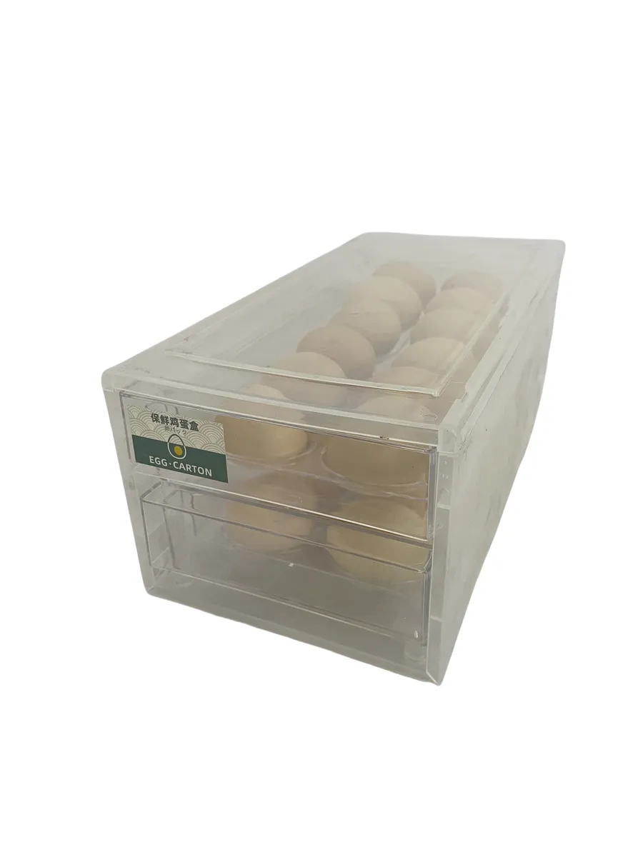 Refrigerator 2-Layer Egg Rack-24 eggs tray