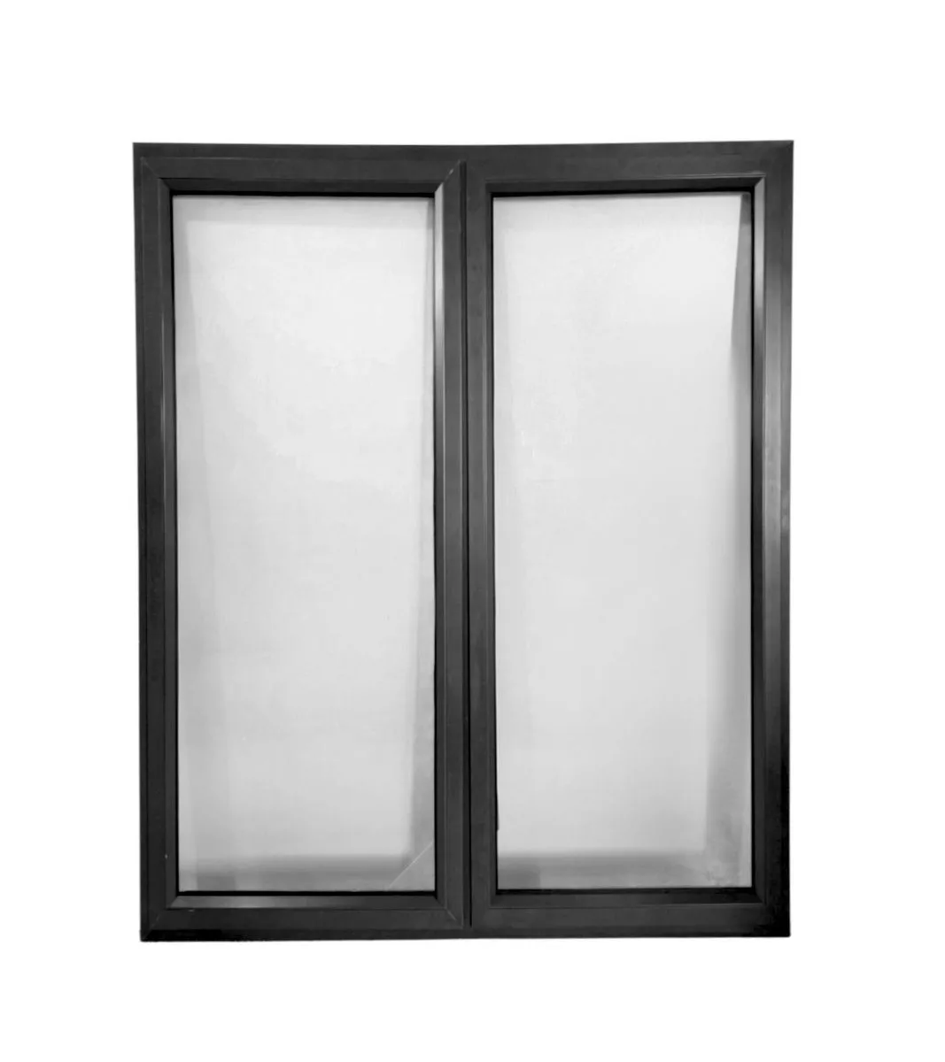Aluminium Window 900 x 1200 SHH0912 - Black