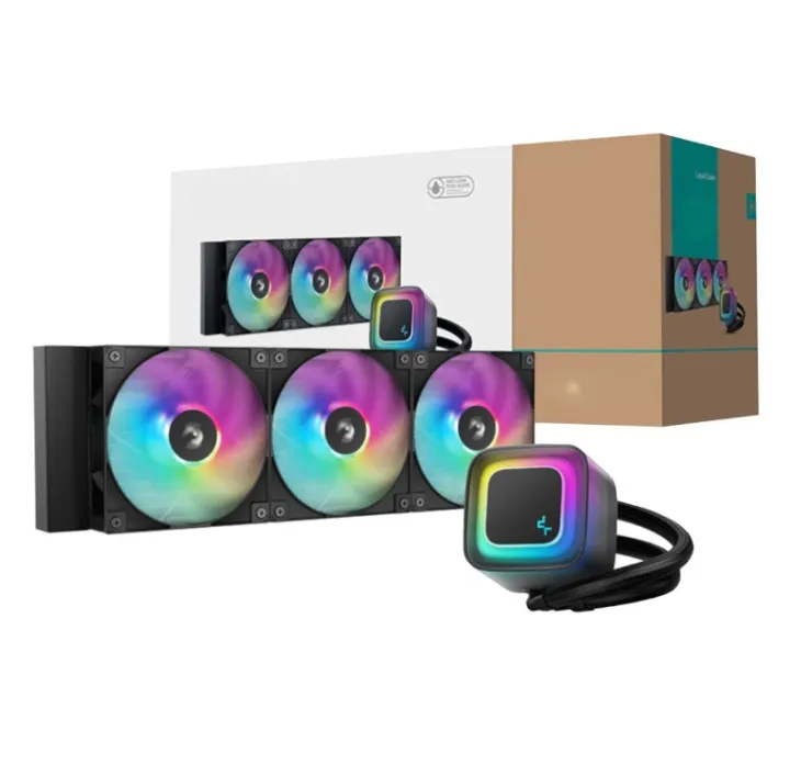 360mm All-in-One Liquid Cooler - Black, Efficient & Low-Noise Cooling