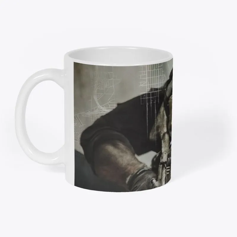 Call of Duty Modern Warfare II Ghost Full Art Coffee Mug