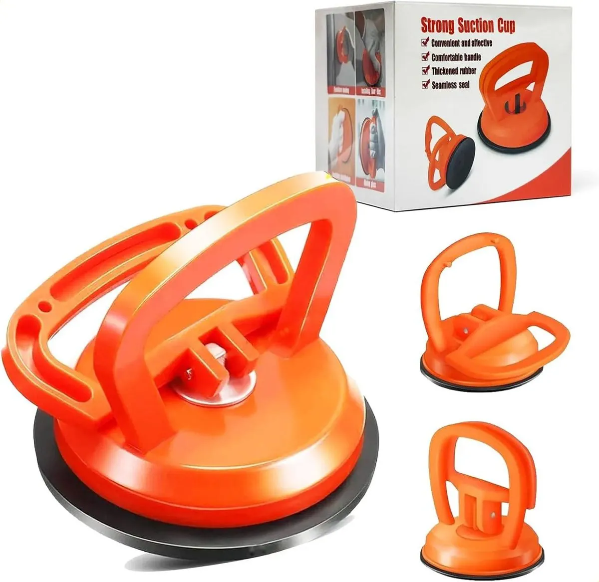 ZELTRYN 3 Pack Heavy Duty Suction Cup Puller