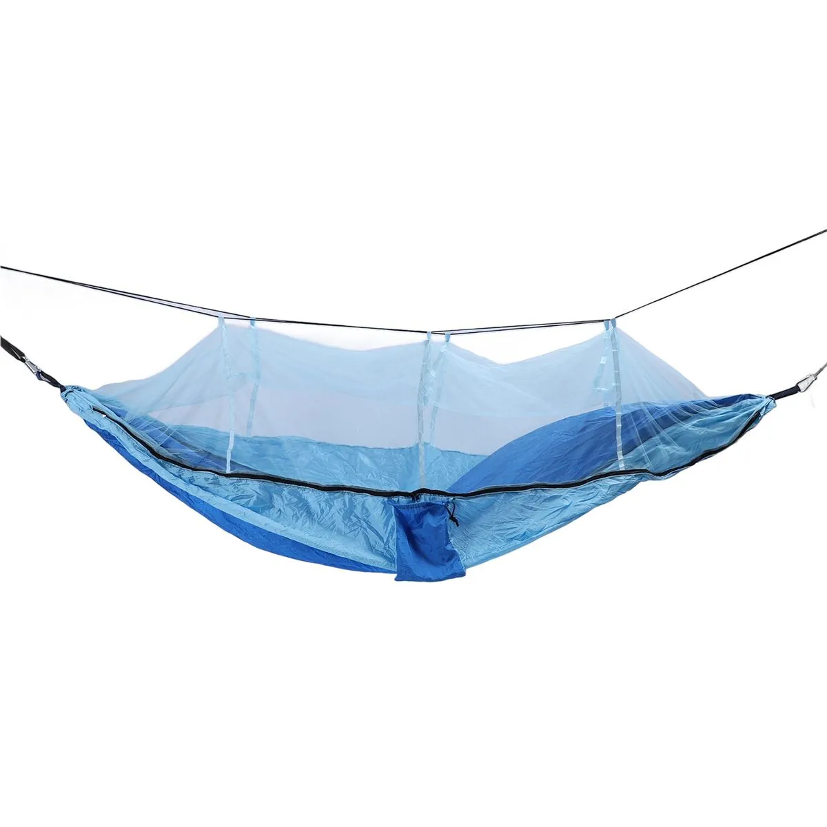 661lb Royal Blue Hammock with Light Blue Net