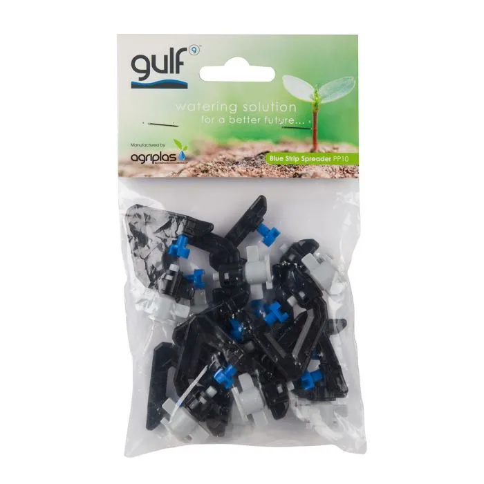 Gulf Sprinkler - Blue Strip Spreader (10Pk)