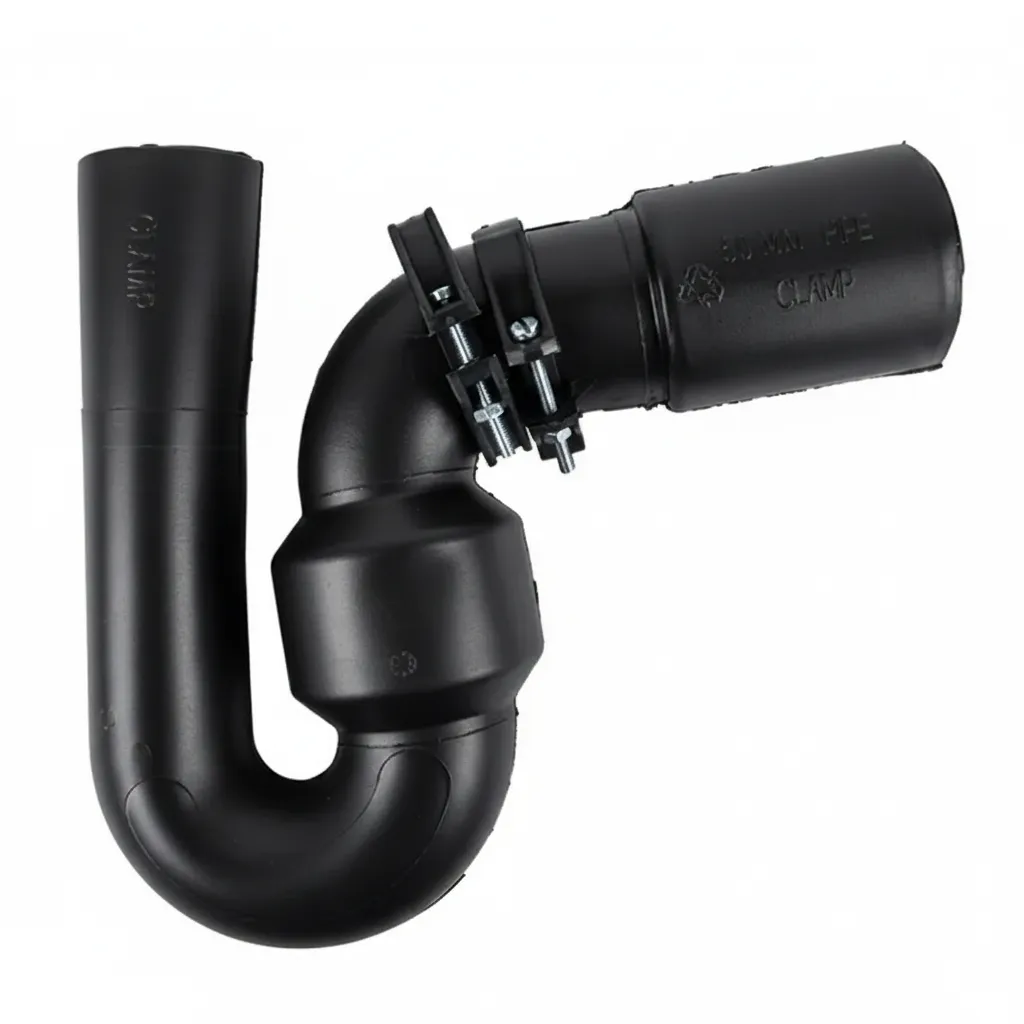 Mini Drainage Trap 38mm x 38mm with 50mm PVC Outlet