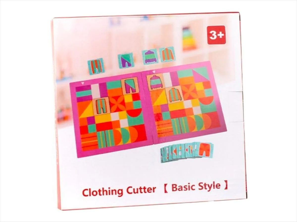 Clothing Cutter and Shape Genius: Learning and Matching Fun Game for Kids - Basic Style