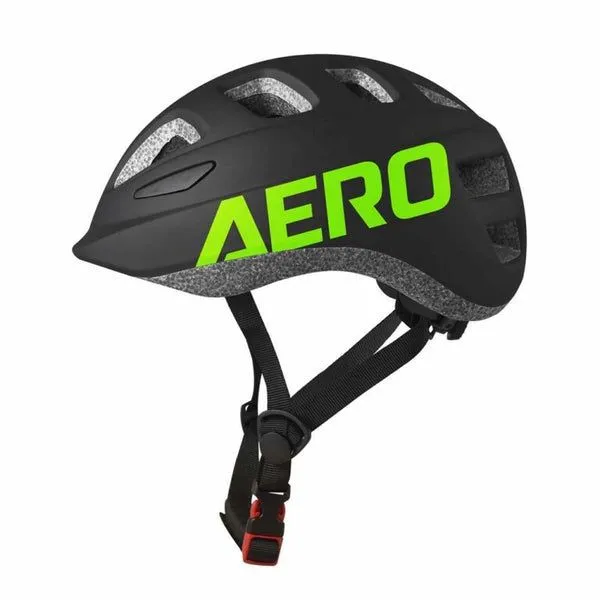 Aero - Helmet for Kids - Ages 3 - 7 (Head Circumference 50cm - 54cm) - Black