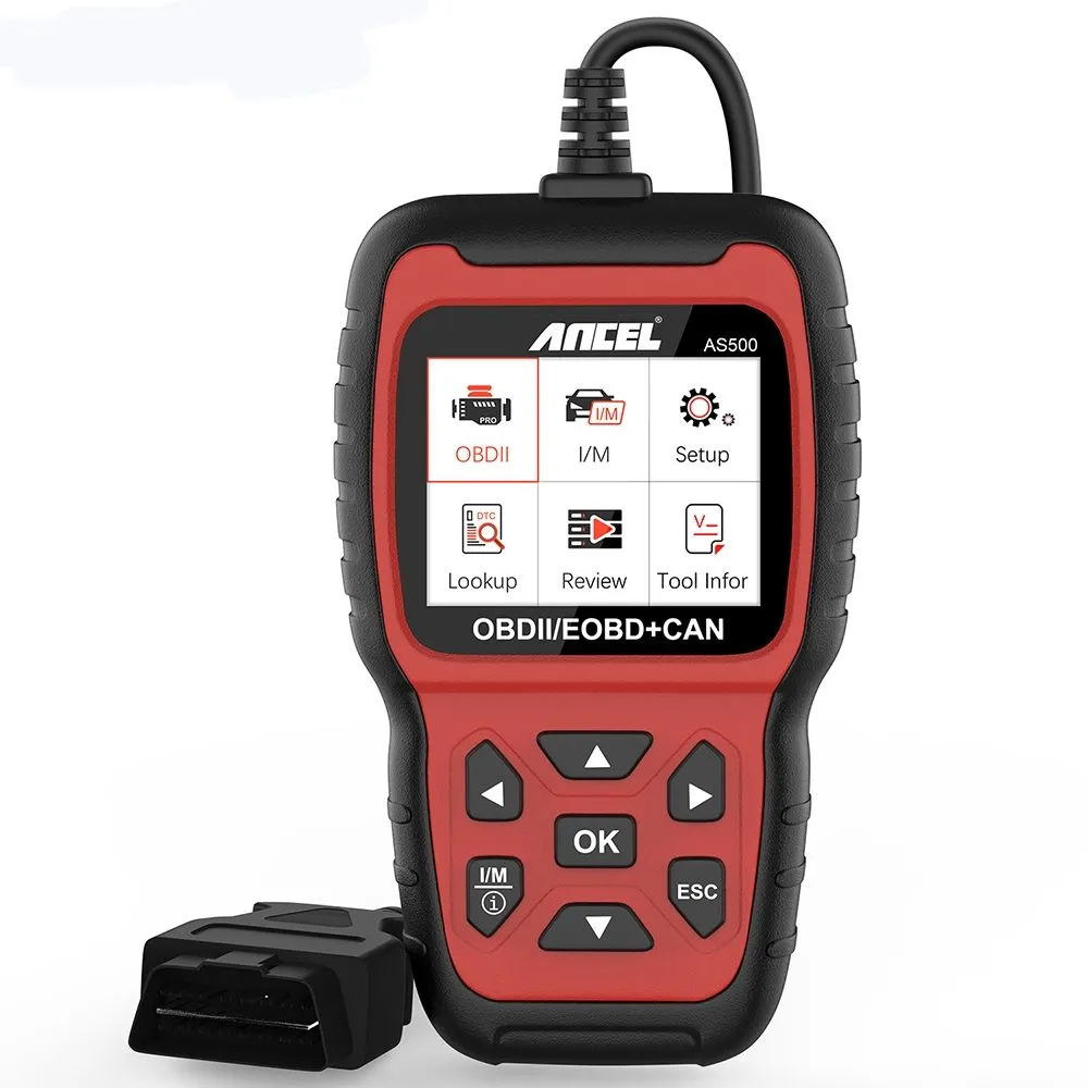 ANCEL AS500 Check Engine Light Code Reader Obd2 Scanner Clear Error Codes