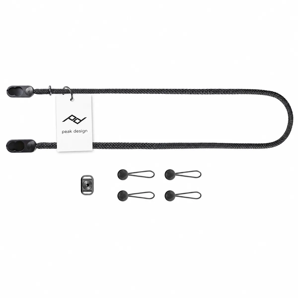 Peak Design Form Rope Long Camera Strap with Anchor Link System - Black