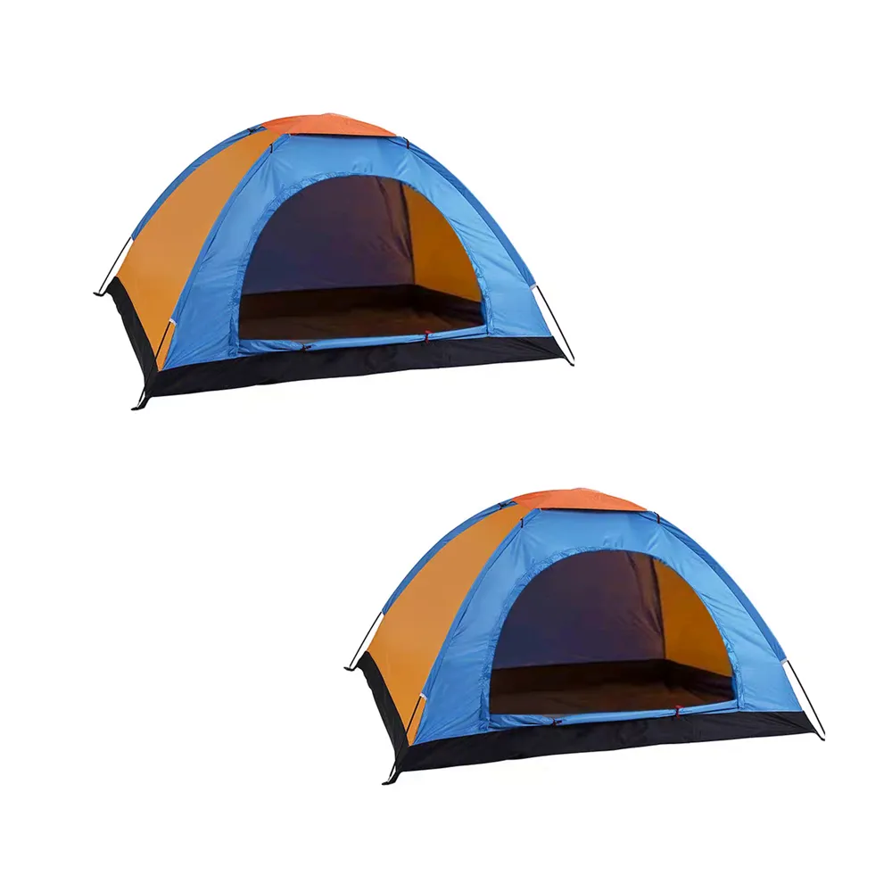 8-Person Tent, Family Windproof And Rainproof Camping Tent (2 Pack)