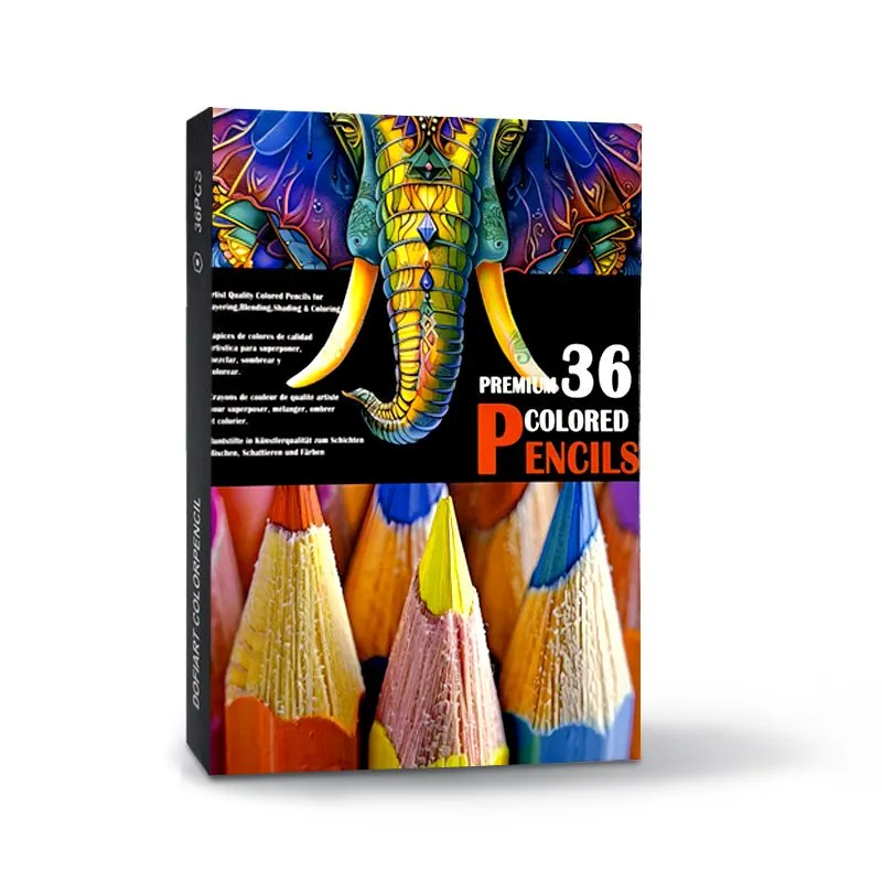 Premium 36Colored Pencils-Vibrant Art Pencils for Drawing,Shading &Coloring