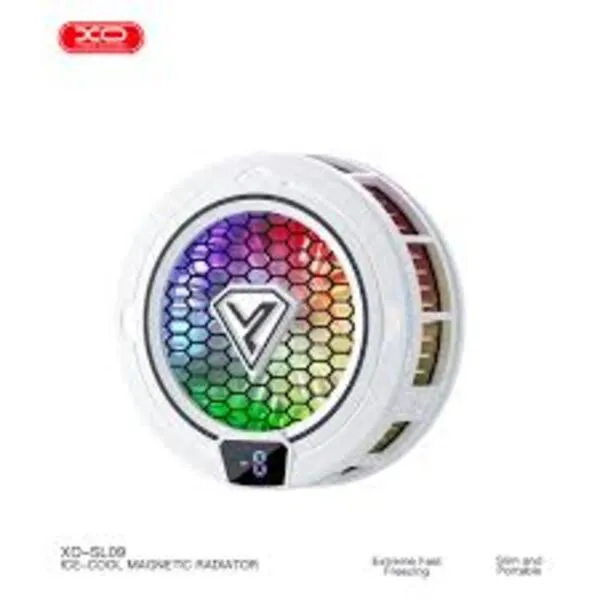 XO Simple is Beauty Mobile Phone Cooling Fan - Silver