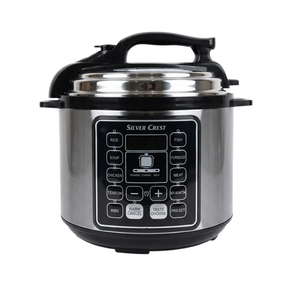 Silver Crest 6L Smart Multi-Function Digital Electric Pressure Cooker