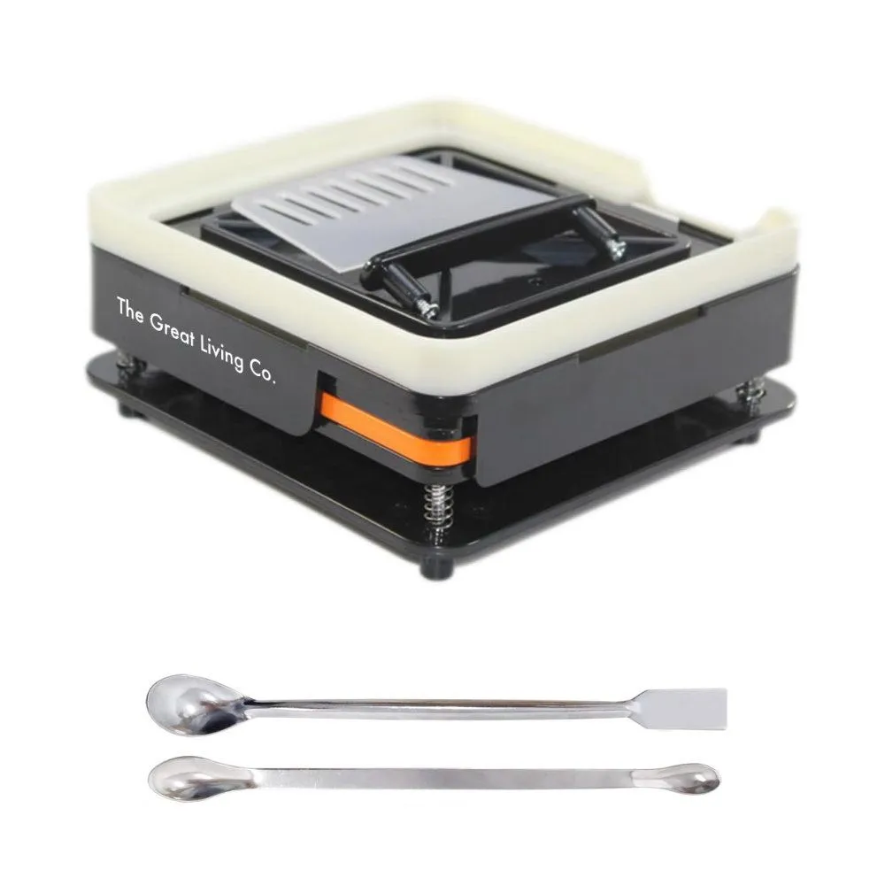 The Great Living Co Capsule Filling Machine-Size 0-100 Holes-2 Filler Tools