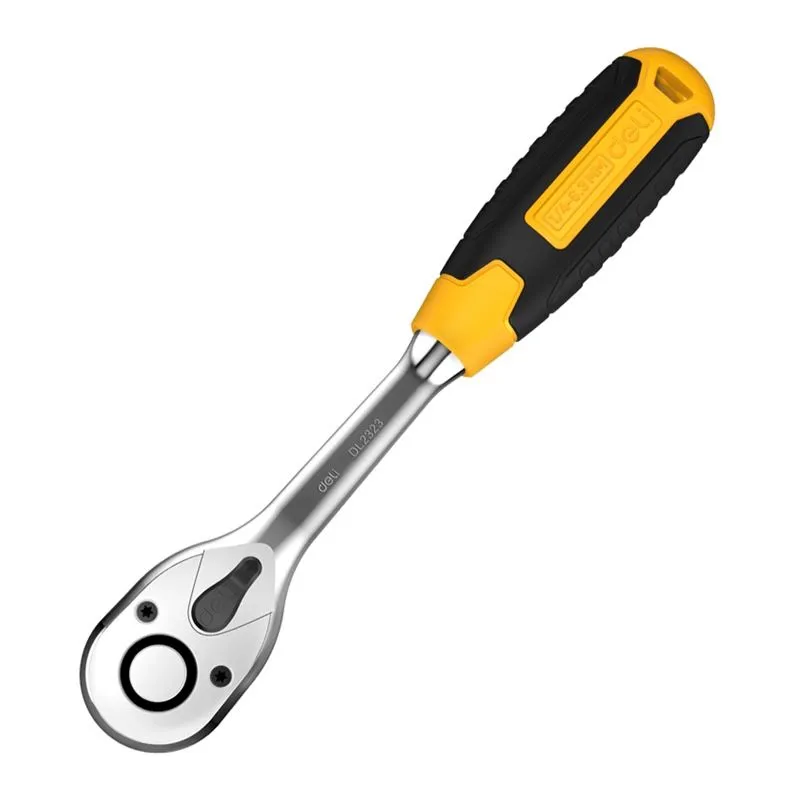 Deli Ratchet Wrench 1/4" (150mm)