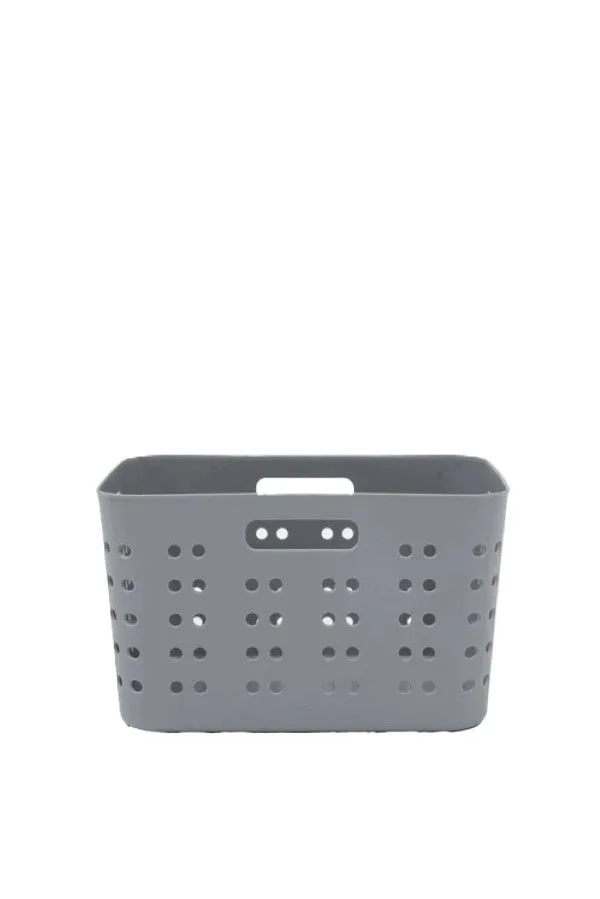 Kids Plastic Utility Storage Unit Medium, L27xw17xh15cm - Grey