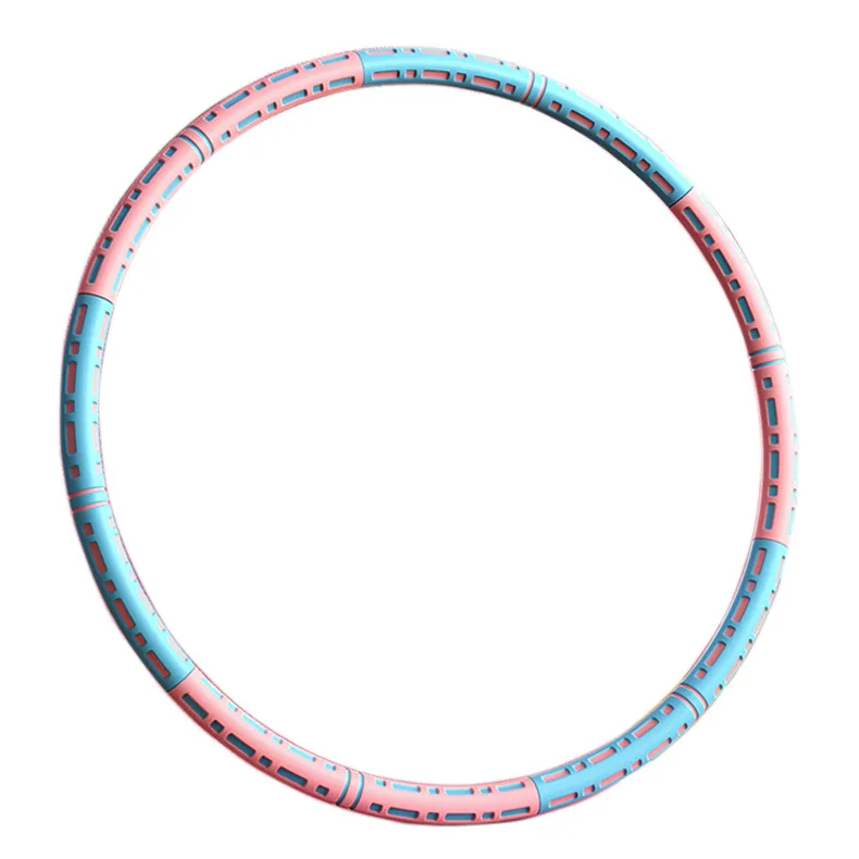 Sports Hula Hoop - Removable Stainless Steel foam Fitness Equipment