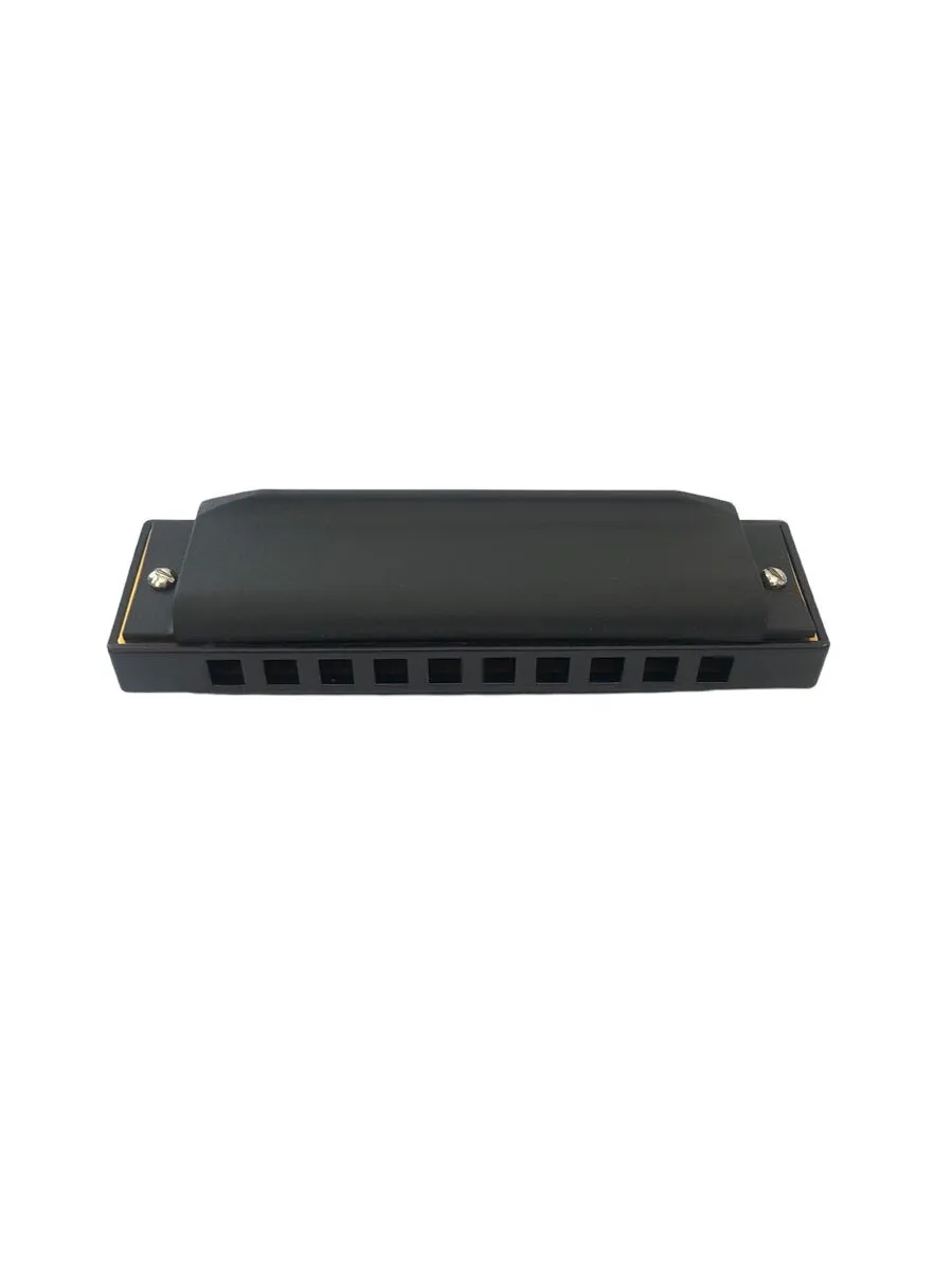 Harmonica 10 Hole 20 Tone - Black