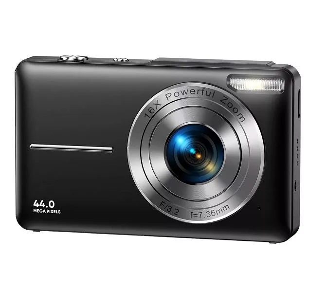 DC403S Anti-Shake 1080P Digital Camera 16X Zoom With 2.4" Screen 44Mp - Black