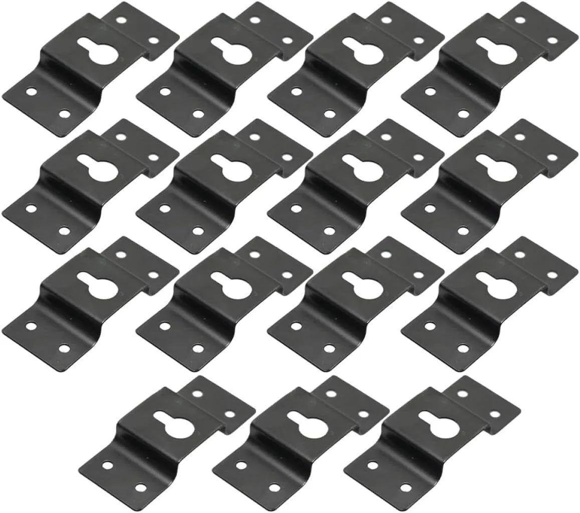 Iron Surround Audio Speaker Hanger Brackets Wall Mount Hooks