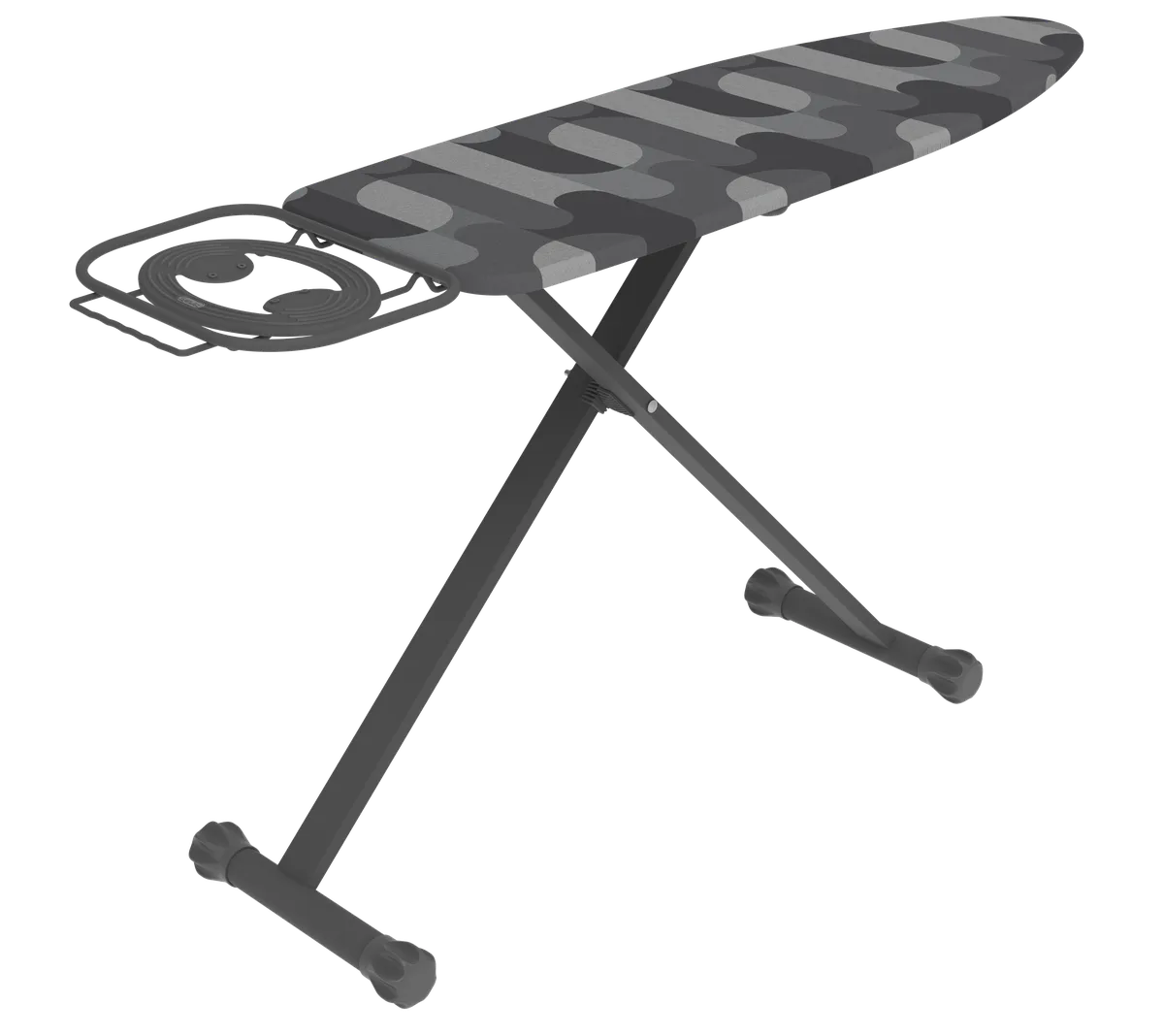 PERILLA - Extra Heavy Duty Ironing Board - Copper Plated - VALERIA - Charcoal