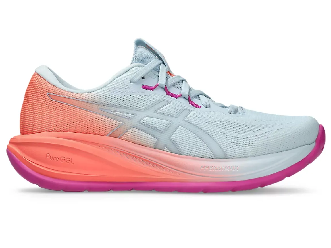 Asics Women's Gel-Cumulus 28 Road Running Shoes - Sky/Sun Coral