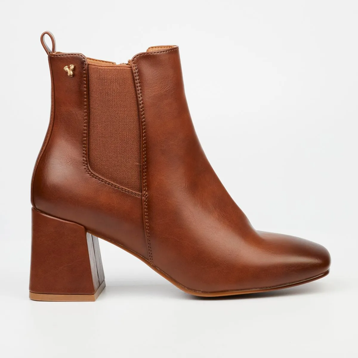 Butterfly Feet Shardae 1 Women Faux Leather Ankle Boots - Tan