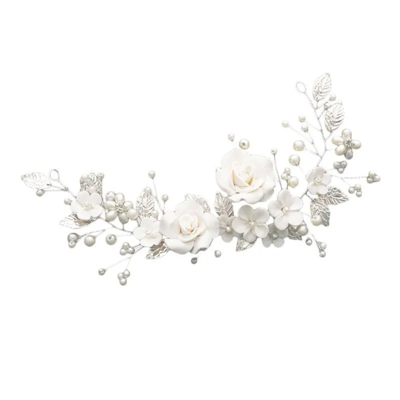 Bridal Hair Accessories Headpiece Elegant Floral Design for Weddings