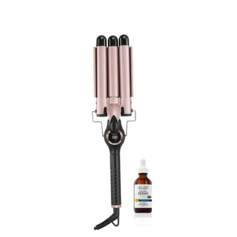 ENZO - 3 barrel Wave Curler with Coconut Serum