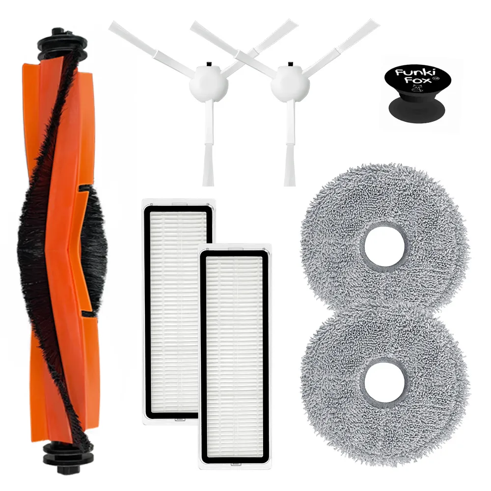 Funki Fox Replacement Parts Compatible with Xiaomi X10+ / S10+ Robot Vacuum