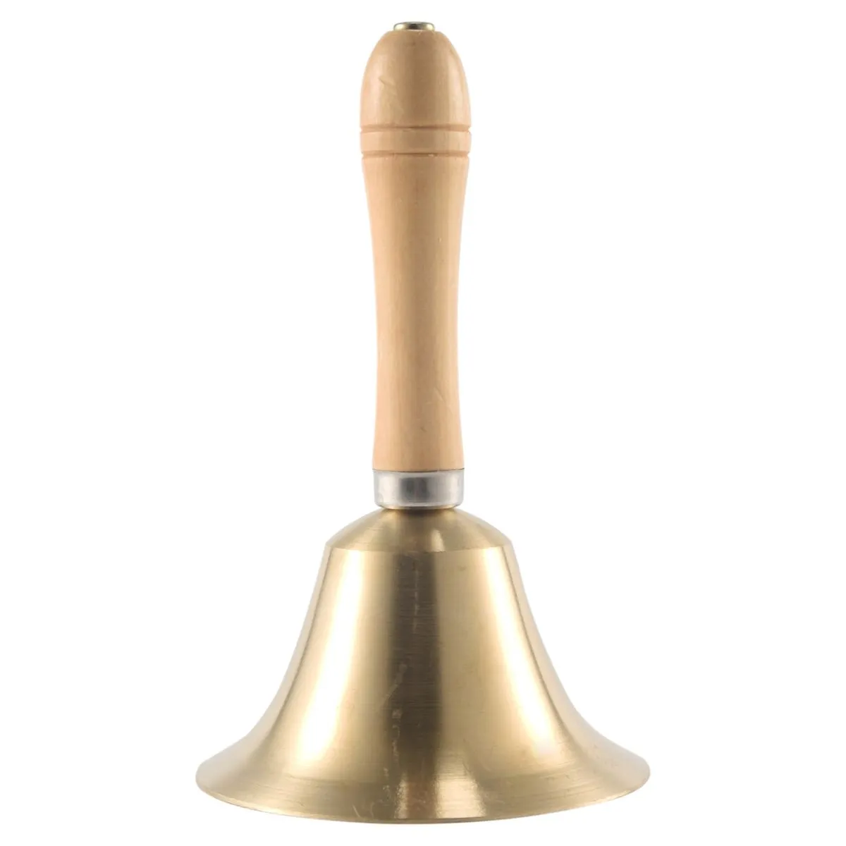 4.33 Inch Large Hand Call Bell with Handle, for Kids &Adults, Weddings