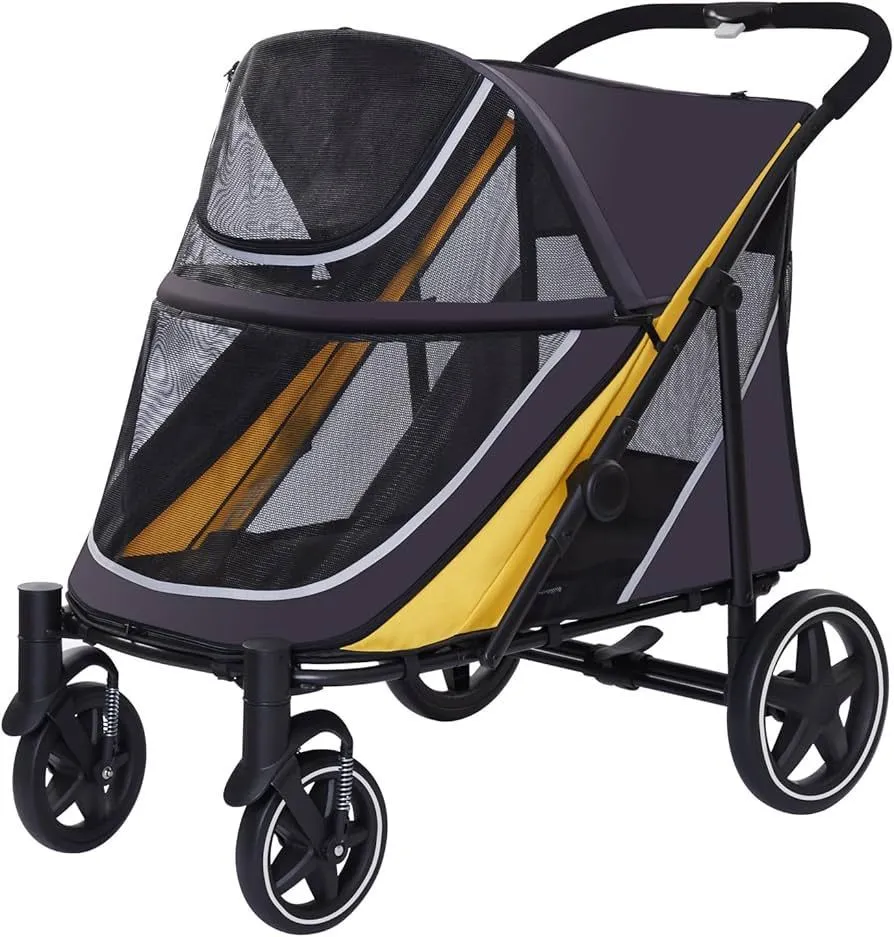 Premium Paws - Large Dog Stroller - Pet Sports Pram